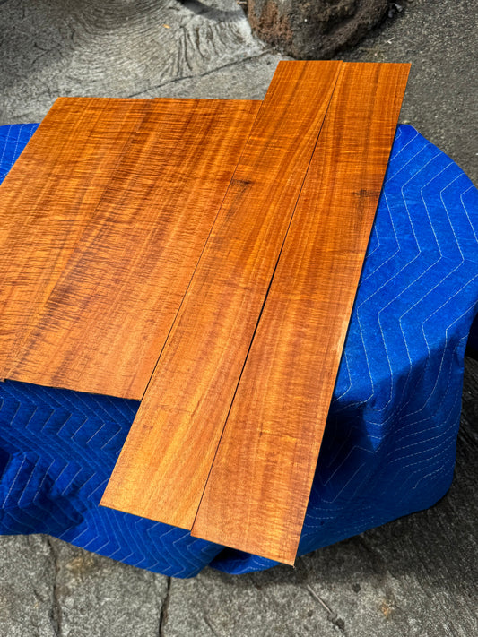 Master grade Curly Koa CI/000 Classical Guitar 4 piece set