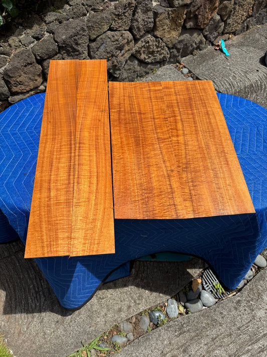 Master grade Curly Koa CI/000 Classical Guitar 4 piece set