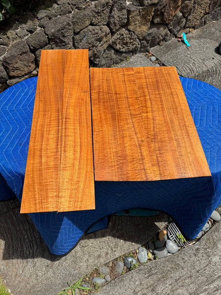 Master grade Curly Koa CI/000 Classical Guitar 4 piece set
