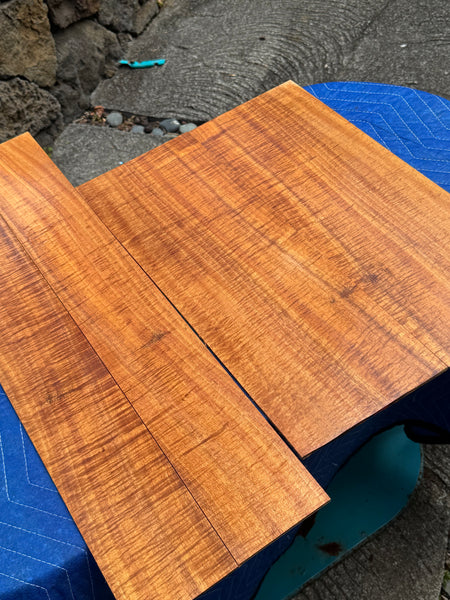 Master grade Curly Koa CI/000 Classical Guitar 4 piece set