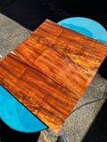 Premium curly Koa instrument grade cut offs 3@23 7/8”x8-8 3/4”x4mm