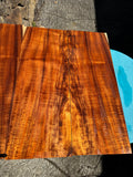 Premium curly Koa instrument grade cut offs 3@23 7/8”x8-8 3/4”x4mm