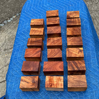 Curly Koa Bottle Stop Turning Blank