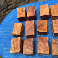 Curly Koa Bottle Stop Turning Blank