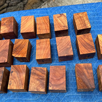 Curly Koa Bottle Stop Turning Blank