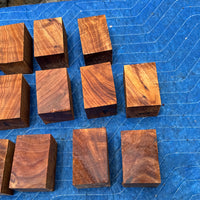 Curly Koa Bottle Stop Turning Blank