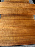 “The Osinato” Premium Curly 4A Curly Koa Tenor Ukulele 6pc set