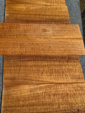 “The Osinato” Premium Curly 4A Curly Koa Tenor Ukulele 6pc set