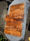 “The Partita” Premium Curly 4A Curly Koa Tenor Ukulele 6pc set