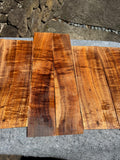 “The Partita” Premium Curly 4A Curly Koa Tenor Ukulele 6pc set