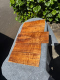 “The Partita” Premium Curly 4A Curly Koa Tenor Ukulele 6pc set