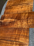 “The Partita” Premium Curly 4A Curly Koa Tenor Ukulele 6pc set