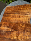“The Partita” Premium Curly 4A Curly Koa Tenor Ukulele 6pc set