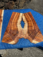 Premium Curly Koa 4 piece Tenor Ukulele set