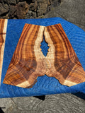 Premium Curly Koa 4 piece Tenor Ukulele set