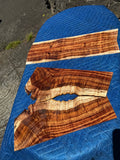 Premium Curly Koa 4 piece Tenor Ukulele set