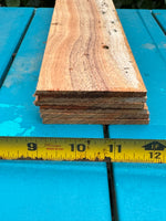 Bookmatched curly Koa 6@13.5”x3 1-4”x4mm