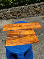 Curly Koa Jumbo Guitar 4 piece set