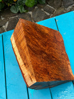 Curly Koa Live Edge Bowl Blank 10”x8”x3.5-5”