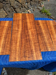Master grade 5A curly Koa tenor ukulele 6 piece set