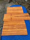 Curly Koa Baritone 6 piece ukulele set
