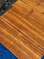 Curly Koa Baritone 6 piece ukulele set