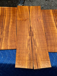 Curly Koa Baritone 6 piece ukulele set