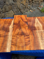 Curly Koa Baritone 6 piece ukulele set
