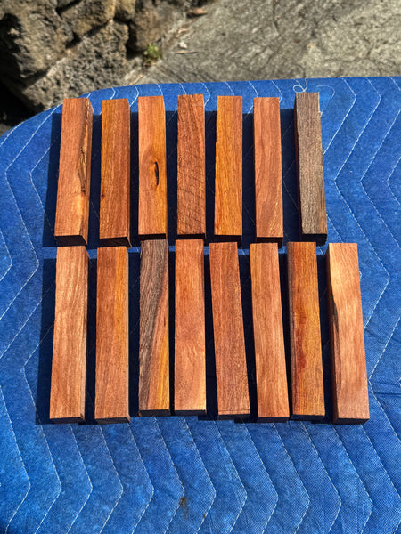 Ohia Pen Blanks 5@6”x1”x1”