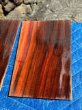 10 pieces of reclaimed Milo wood 4mm thin by 8” long by 4-5” wide