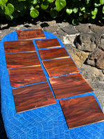 10 pieces of reclaimed Milo wood 4mm thin by 7-8.5” long by 4 1/4-5.5” wide