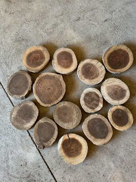 Rustic Milo Rounds 5”x4”x1”