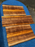 Figured Curly Koa Concert Ukulele 6 piece set
