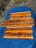 Figured Curly Koa Concert Ukulele 6 piece set