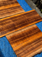 Figured Curly Koa Concert Ukulele 6 piece set