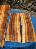 Figured Koa tenor Ukulele 6pc set