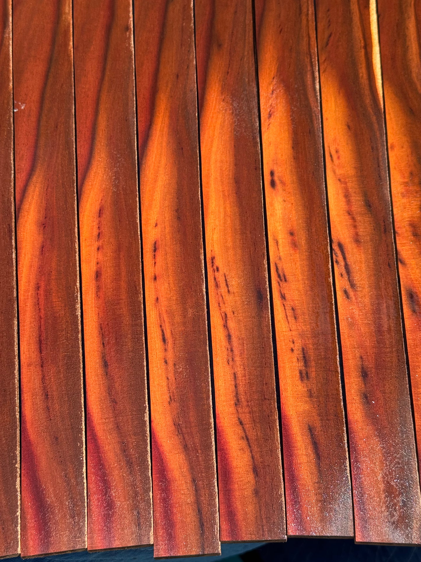 Reclaimed Milo 4mm thin wood 18 pieces 20-24”x1-2”