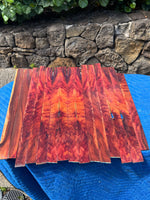 Reclaimed Milo 4mm thin wood 15 pieces 20-24”x1-2”