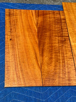 Curly Koa tenor Ukulele 4 piece set