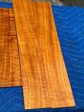 Curly Koa tenor Ukulele 4 piece set