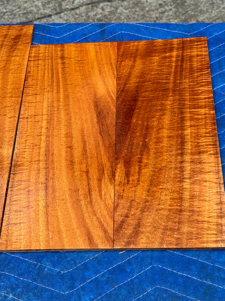Curly Koa tenor Ukulele 4 piece set
