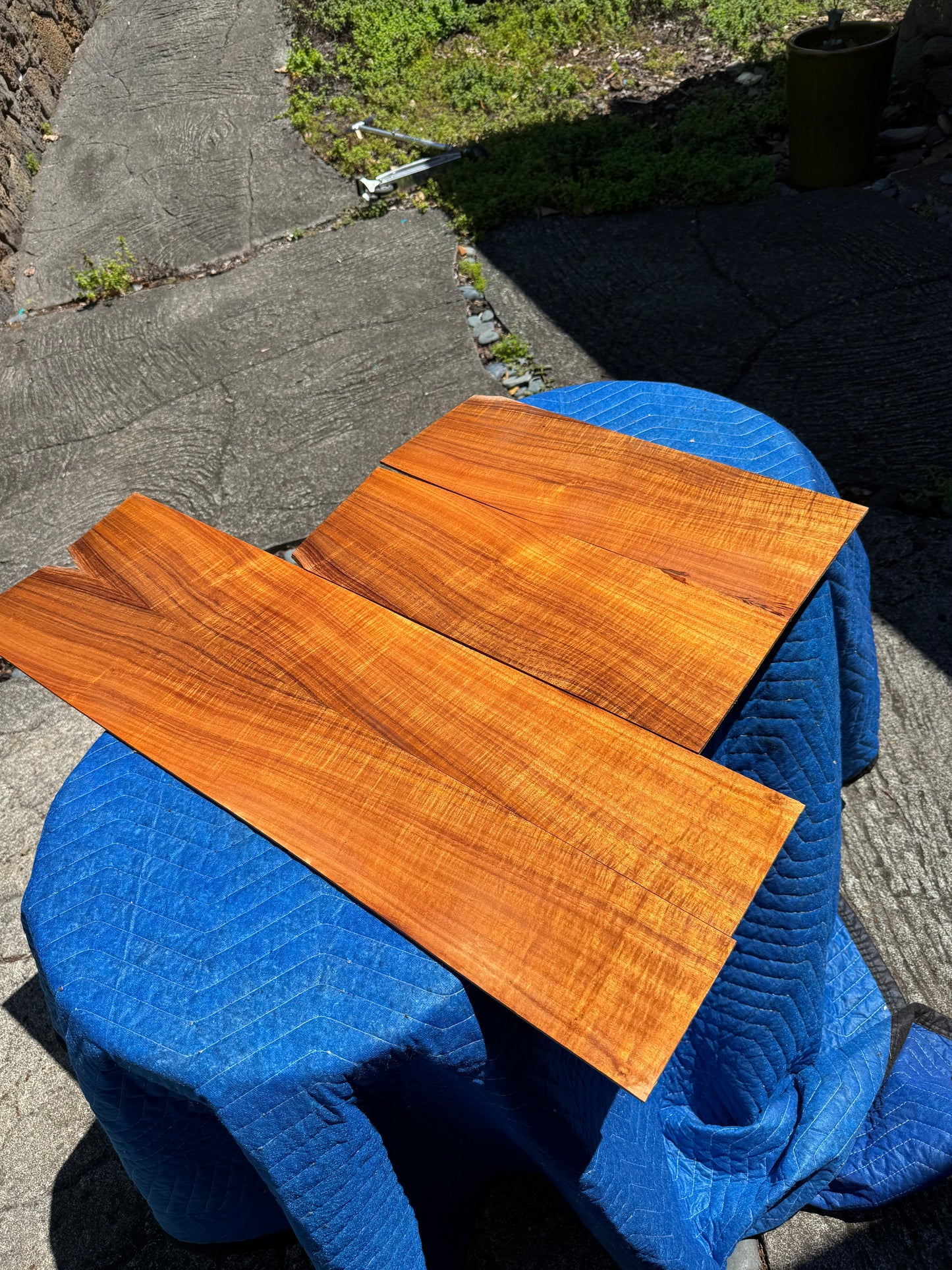 Curly Koa CI/000 Classical Guitar 4 piece set