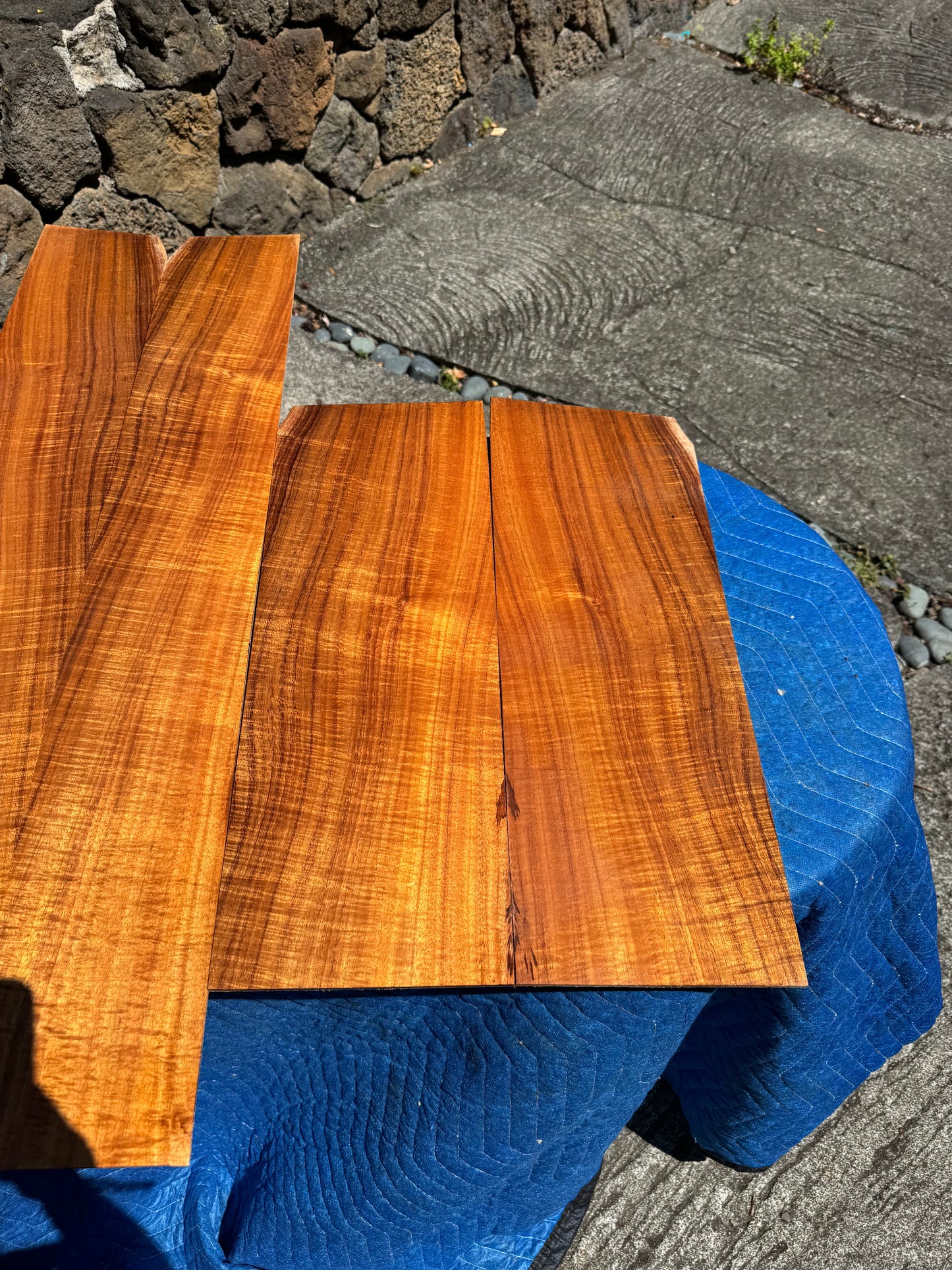 Curly Koa CI/000 Classical Guitar 4 piece set