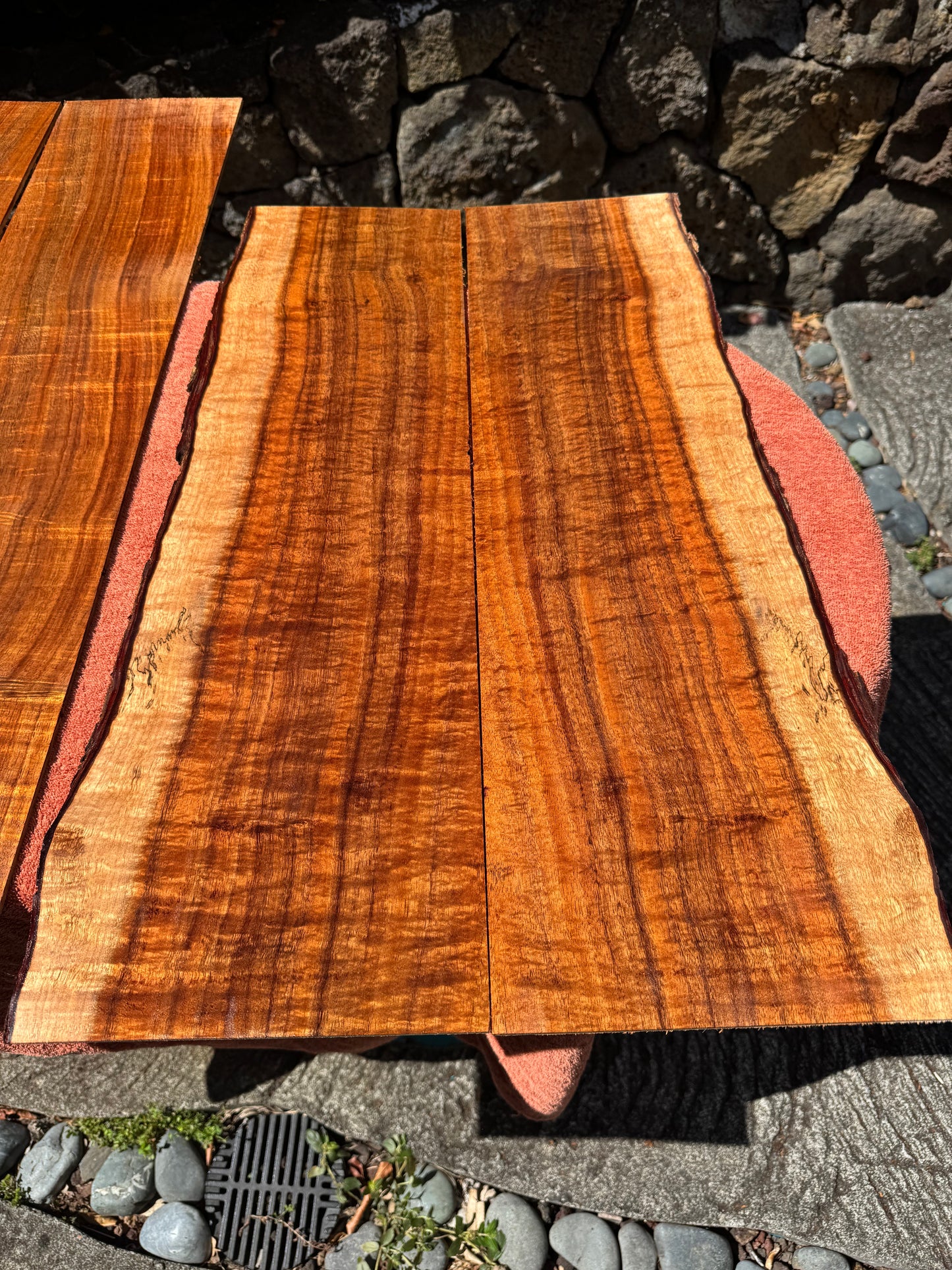 Curly Koa 4 piece Jumbo Guitar set