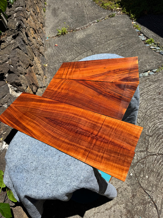 2A Koa Jumbo Guitar 4 piece set