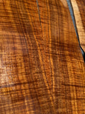 4A Curly Koa jumbo Guitar 4 piece set