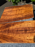 3A Curly Koa Jumbo Guitar 4 piece set