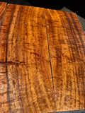 3A Curly Koa Jumbo Guitar 4 piece set
