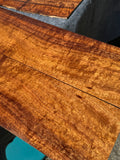 3A Curly Koa Jumbo Guitar 4 piece set