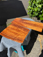 3A Curly Koa Jumbo Guitar 4 piece set